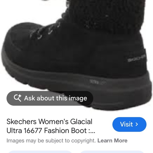 Skechers Black Winter & Rain Boots - Picture 4 of 5